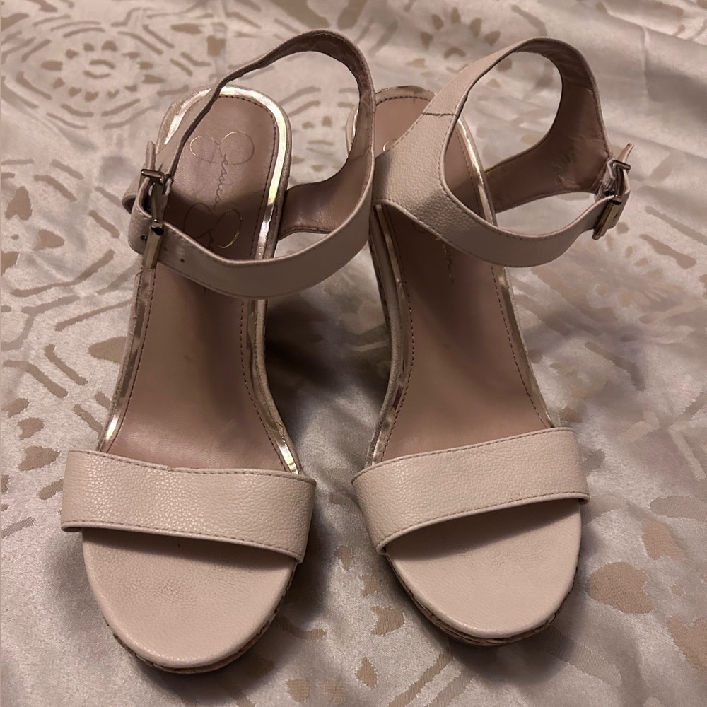 Elegant Cream Women's Sandals - Jessica Simpson